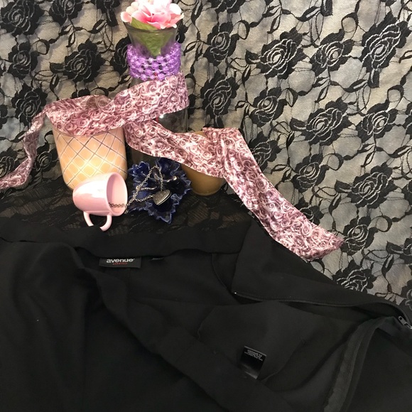 SOLD 26w Tall Black Slacks - Picture 2 of 6